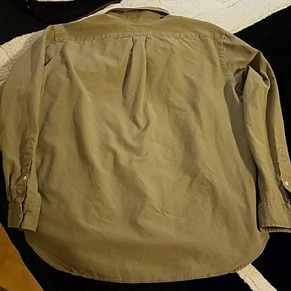 Ralph Lauren XL olive greenlong sleeve - Picture 4 of 7